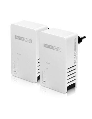 Totolink PL200 KIT 200Mbps Power Line Adapter